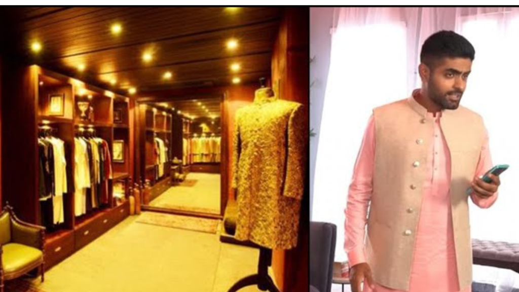 'Babar Azam's Grand Purchase A Stunning INR' 7LAKH Sherwani and jewelry in India